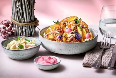 „Pretty in Pink“ <br />
Crispers loaded 