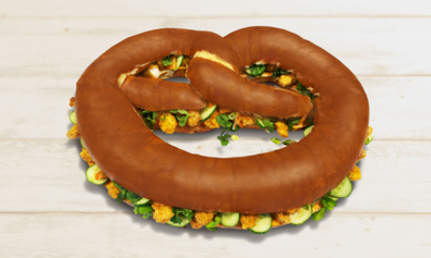Mega-Brezel "Korean Chicken"