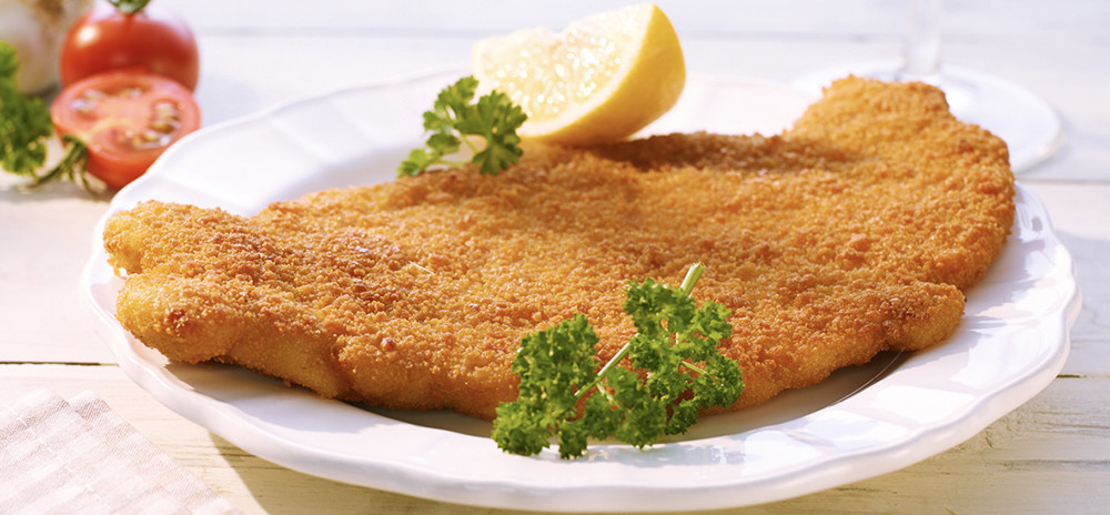 TK Schnitzel zubereitet