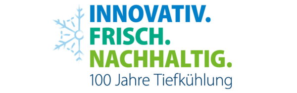 100 Jahre Tiefkühlung Logo